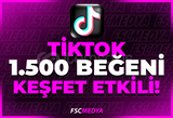 1500 Tiktok Beğeni l Keşfet etkili