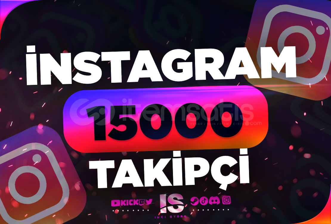 ⭐15000 İnstagram Gerçek Takipçi - GARANTİLİ⭐ ⭐15000 İnstagram Gerçek Takipçi - GARANTİLİ⭐