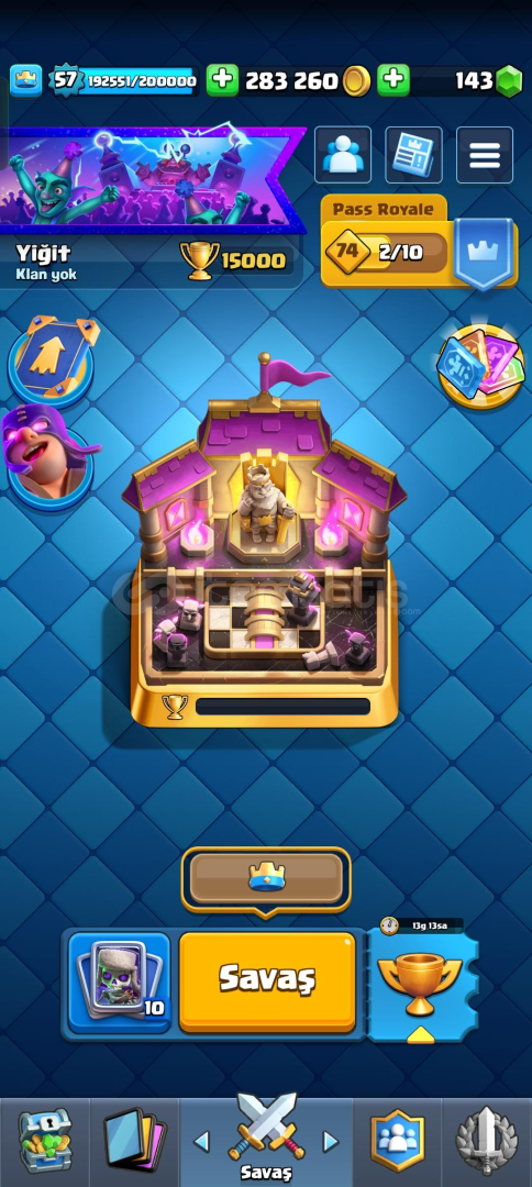 15000 KUPA OLMUŞ 17 ELİT 17 EVRİMLİ 58LVL HESAP 15000 KUPA OLMUŞ 17 ELİT 17 EVRİMLİ 58LVL HESAP