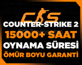 ☢️15000+ SAAT CS2 STEAM☢️GARANTİ ☢️15000+ SAAT CS2 STEAM☢️GARANTİ