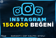 150.000 GERÇEK BEĞENİ | GARANTİLİ | INSTAGRAM