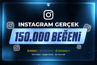 150.000 Gerçek Beğeni - Garantili - Instagram