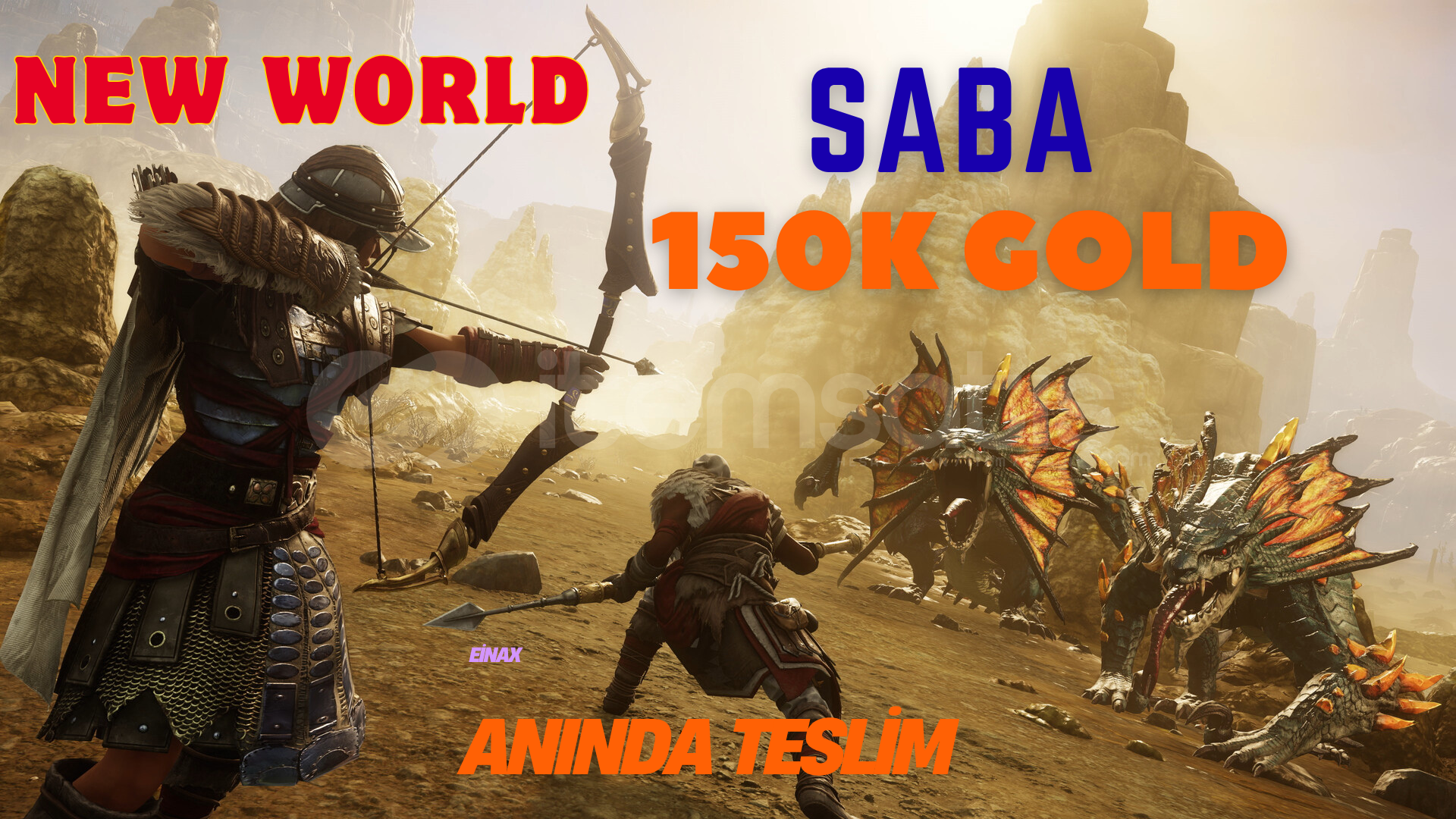 150K GOLD NEW WORLD SABA EL FARMI
