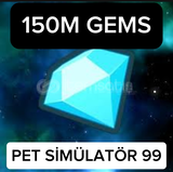 150M gems (ps99) anında teslim