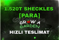 ⭐️ 1.520T (1520B) Sheckles [PARA] -Grow a Garden