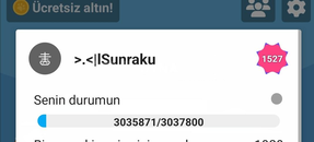 1527 LVL 110 ELMAS KOSTÜM - 31M XP KLAN