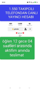 1.550 TAKIPCILI TELEFONDAN CANLI YAYINCI HESABI 1.550 TAKIPCILI TELEFONDAN CANLI YAYINCI HESABI