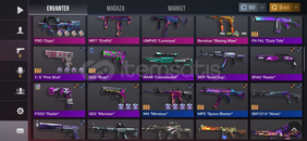 1550 tl klan lideri pembe set bıçak dolu hesap 