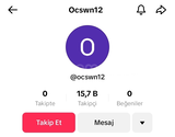 15.7k efsane tiktok hesabı (hızlı teslimat)