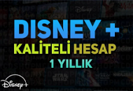 1 Yıllık Disney Plus GARANTILI 1 Yıl Hesap