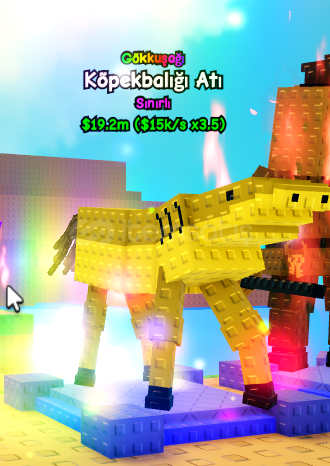 ⭐ 15K DMG Rainbow Squalo Cavallo⭐  ⭐ 15K DMG Rainbow Squalo Cavallo⭐