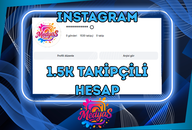 ⚡1.5K INSTAGRAM HESAP HIZLI TESLİM⚡