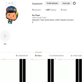 +1.5k Keşfet Takipçili Hesap
