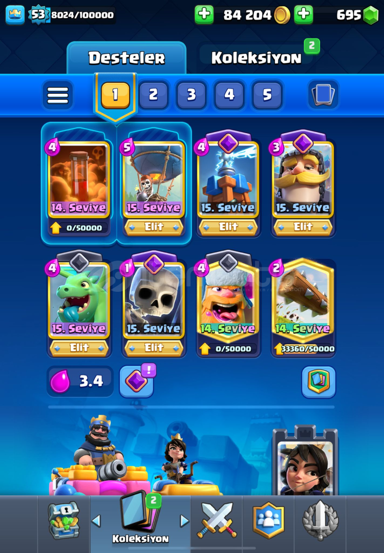 15k kupa 10 evrim 7 elit 53 level
