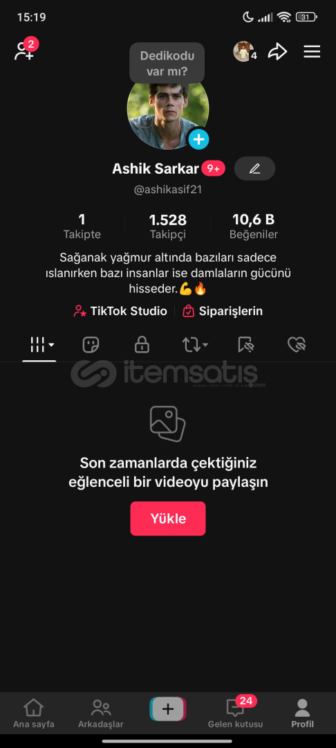 ⭐10.6K Beğenili • Live stüdyo Açık • Aktif hesap ⭐10.6K Beğenili • Live stüdyo Açık • Aktif hesap