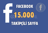 15K Yüzde Yüz Organik Aktif Facebook Sayfası