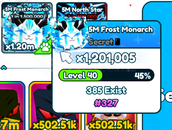 1.5m/1 Secret limited Frost Monarch