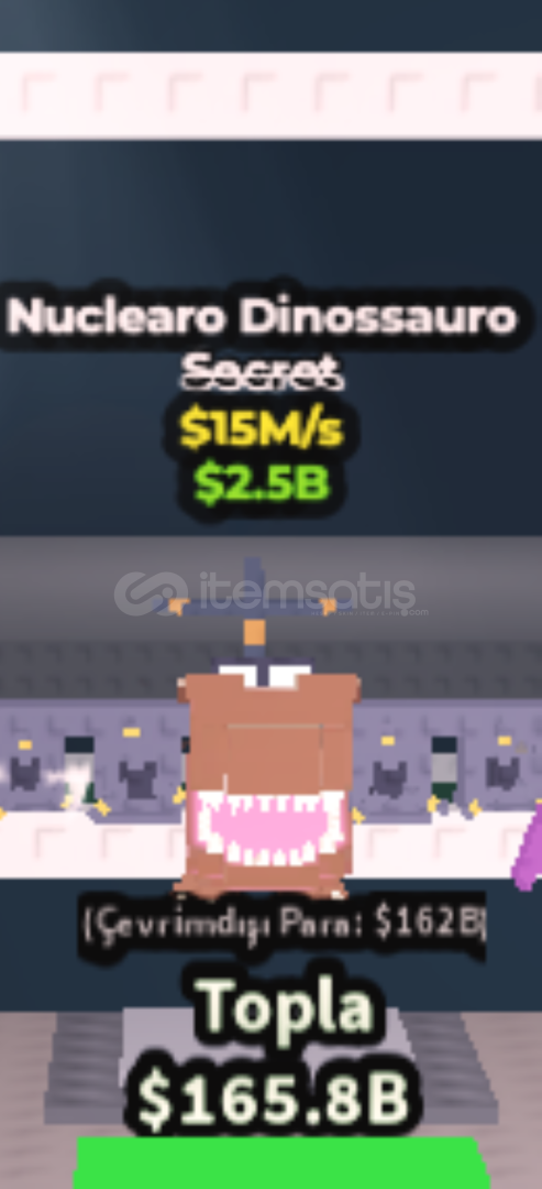 15M/s NUCLEARO DİNOSSAURO Steal a brainrot 15M/s NUCLEARO DİNOSSAURO Steal a brainrot