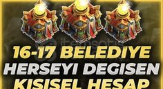 ⭐[16-17 BELEDİYE] GARANTİ MAİL DEĞİŞEN HESAP⭐