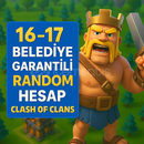 16-17 Belediye Garantili Random hesap