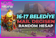 ⭐[16-17 Seviye Belediye] Garanti Mail Değişen⭐