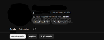⭐16,7K ABONELİ KEŞFET, MULTİ AKTİF KANAL!