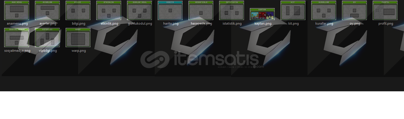 16 Adet Türkçe GUI 16 Adet Türkçe GUI
