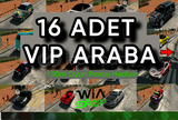 16 ADET VIP ARABA