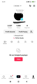 1.6 k takipçili canlı yayın açık ihlalsiz hesap