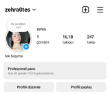 16 K TAKİPÇİLİ UYGUNA HESAP