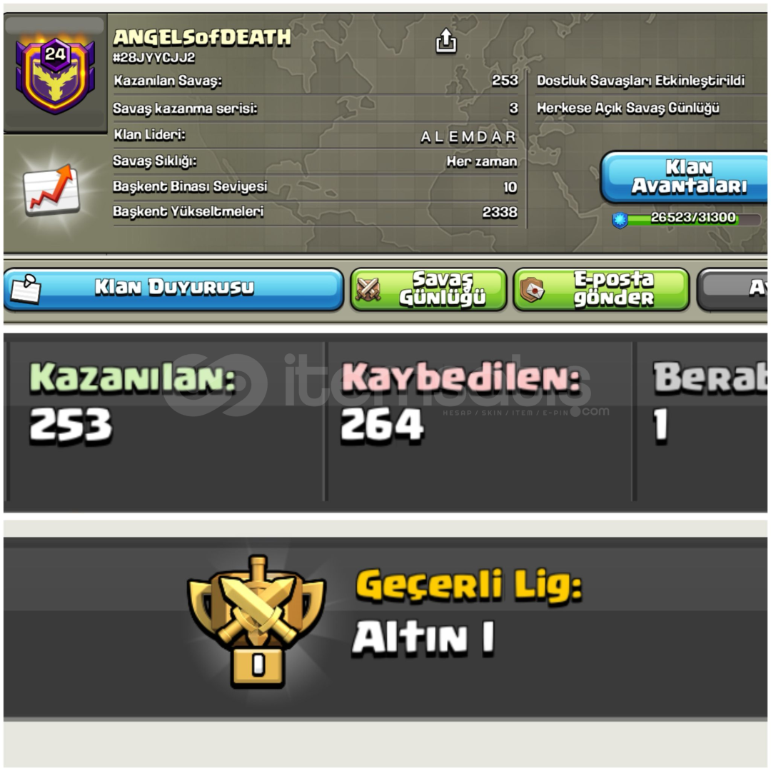 24 LEVEL⚡️DEATHOFANGELS | MÜKEMMEL KLAN 24 LEVEL⚡️DEATHOFANGELS | MÜKEMMEL KLAN