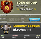 16 seviye harika klan EDEN GROUP