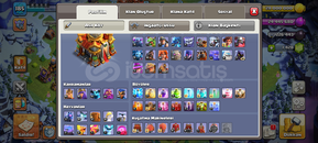 16 th 185 lvl 19 kostümlü BS hediyeli