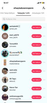 1.600 takipçili aktif tiktok Hesabı 300 Tl