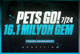 16.1 Milyon Gems Pets GO!