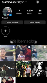 1630 TAKİPÇİLİ ESKİ KURULUM İNSTAGRAM