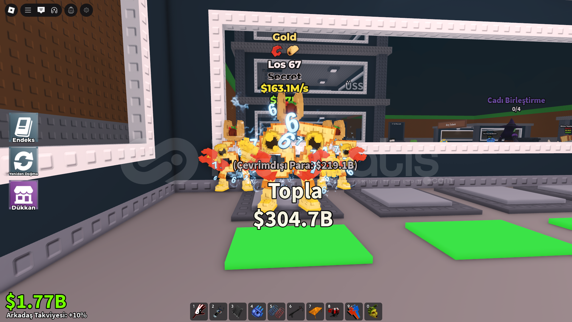 163m Gold Los 67  163m Gold Los 67