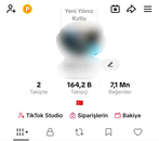 ✅ 164K FULL AKTİF LİVE STUDİO TİKTOK HESABI ✅