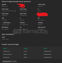 ⭐1680 robux içeren roblox hesabı ⭐