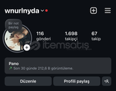 1698 takipci 212b gorunteme