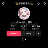 ⭐16K+ Takipçili Tertemiz TikTok Hesabı Satılık