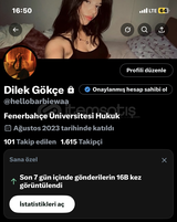 1.6k takipçili twitter x hesabu