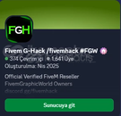 1.6K ÜYELİ AKTİF FİVEM KİTLELİ SUNUCUDA REKLAM