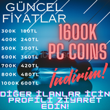 1.6m FC25 PC COINS İndirimli Fiyata!