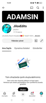 17 K Abone YouTube Hesabı