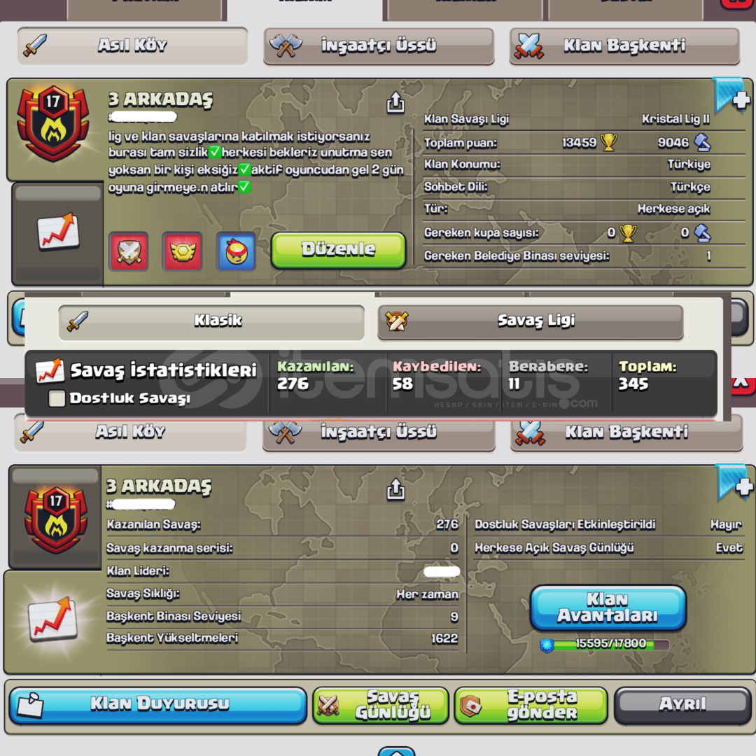 17 lvl 3 ARKADAŞ  17 lvl 3 ARKADAŞ