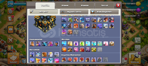 17 seviye ful kostumlu hesap