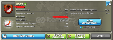 17 SEVİYE KLANIM SATILIKTIR.