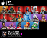 17 skin tony stark mail değişen ömürlük