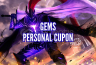 170.000 Gems + 1.100 Personal Coupon
